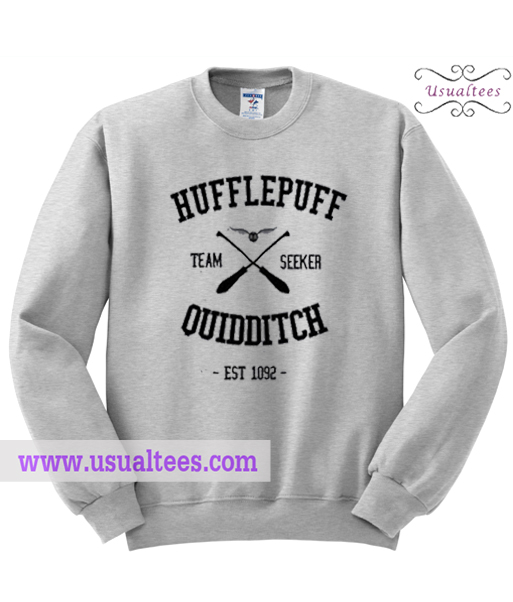 hufflepuff quidditch sweatshirt