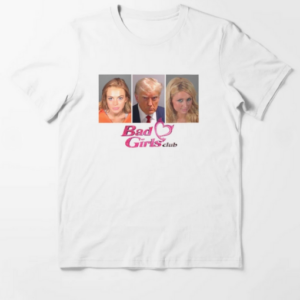 Paris Hilton lindsay lohan & Donald Trump Bad Girls Club T-Shirt AA